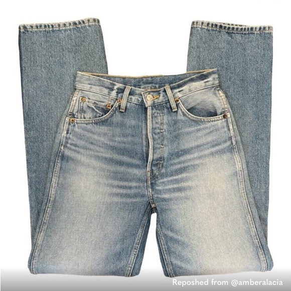 RE/DONE 90s high rise loose jeans 6 - Picture 3 of 7